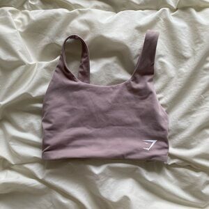 Gymshark Dreamy Sports Bra - Taupe/White XS